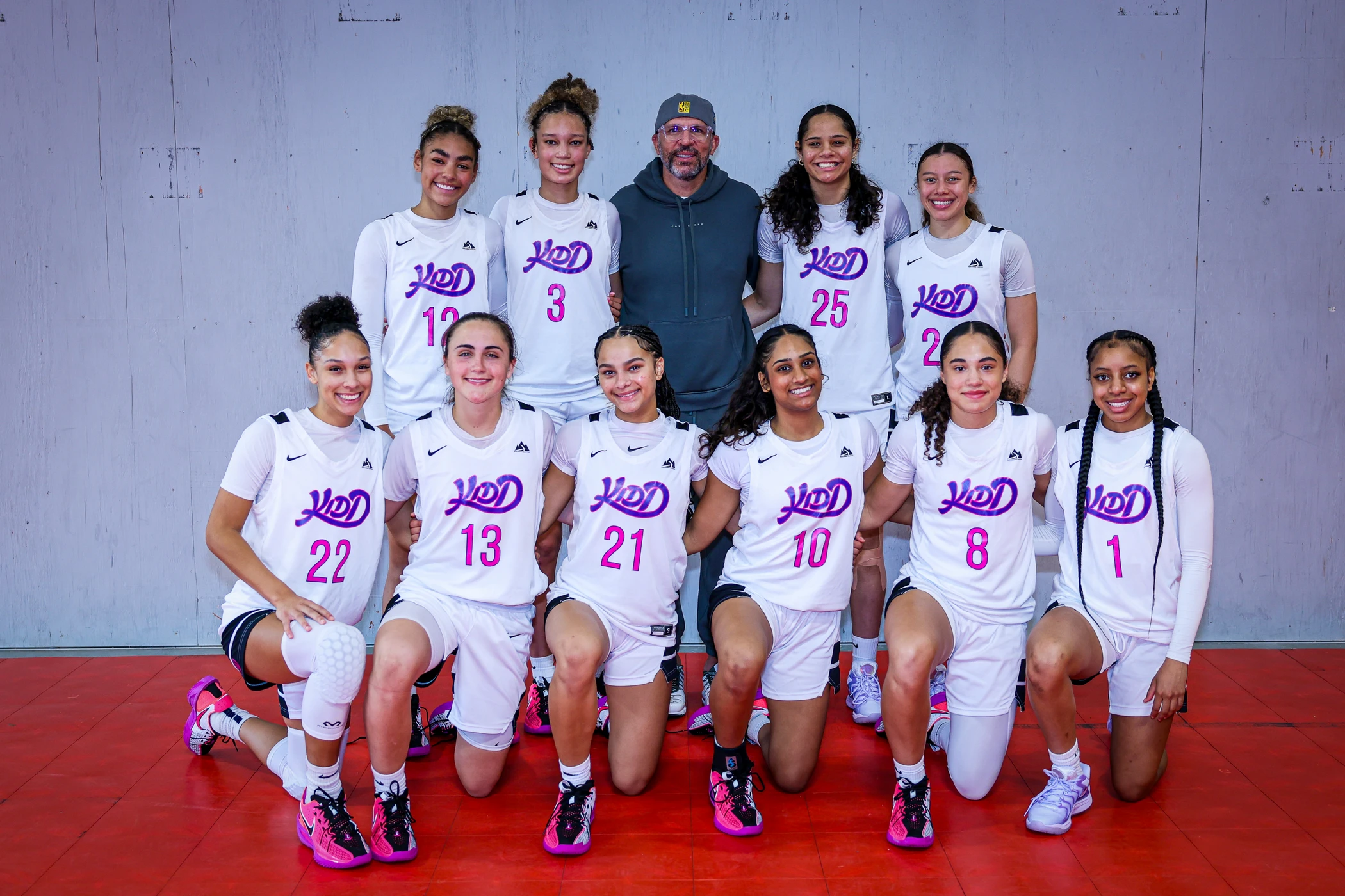 Jason Kidd with the Jason Kidd Select team