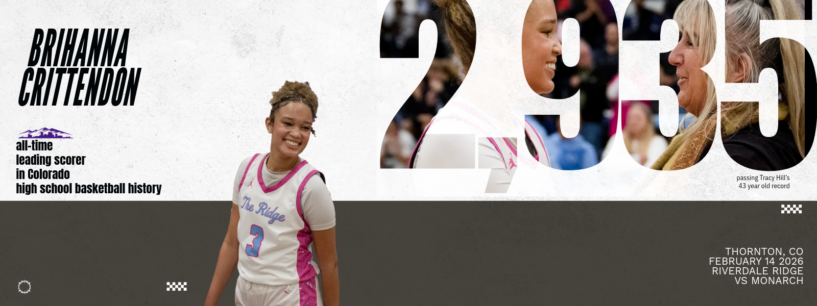 Brihanna Crittendon breaks CHSAA's all-time basketball scoring record
